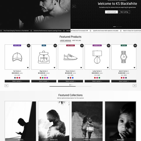 KS BlackWhite - Homepage
